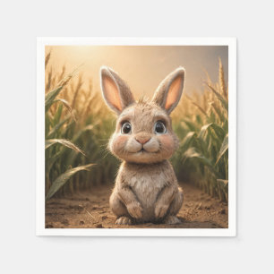 Baby Rabbit Napkins