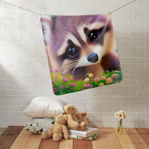 Baby Raccoon Blanket
