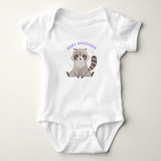 Baby Raccoon – Cute Woodland Animal Bodysuit
