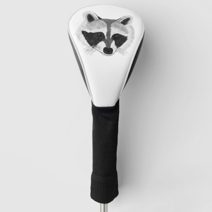 Baby Raccoon Golf Head Cover Zazzle