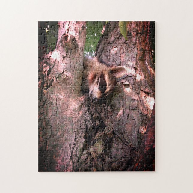 Baby Raccoon Jigsaw Puzzle (Vertical)