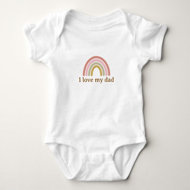 Baby Rainbow bodysuit (Front)