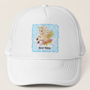 Baby Rainbow Unicorn Trucker Hat