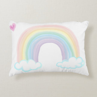 BABY RAINBOW WATERCOLOR PILLOWS