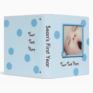 Baby record book binder