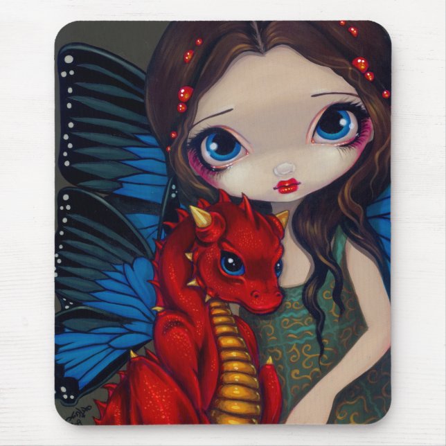 "Baby Red Dragon" Mousepad (Front)