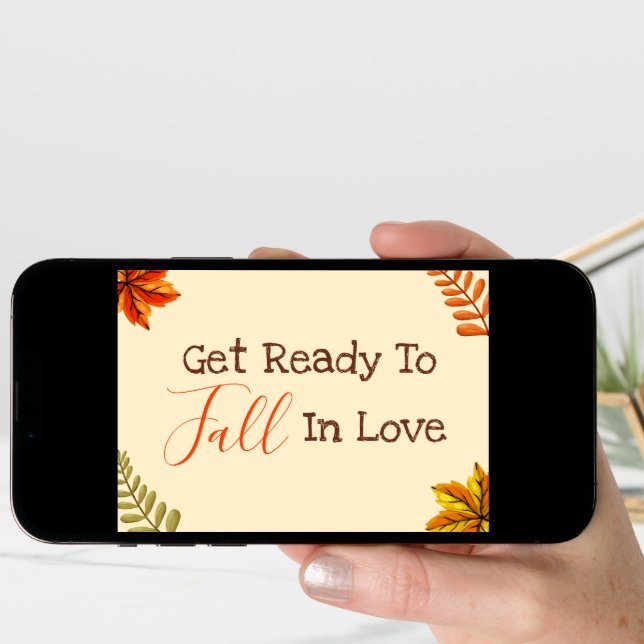 Baby Reveal | Fall Photo Pregnancy Announcement  (Front Digital)