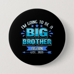 Baby Reveal I'm Going To Be A Big Brother Button