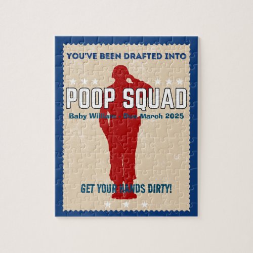 Baby Reveal _ Youve Been Drafted Into Poop Squad Jigsaw Puzzle