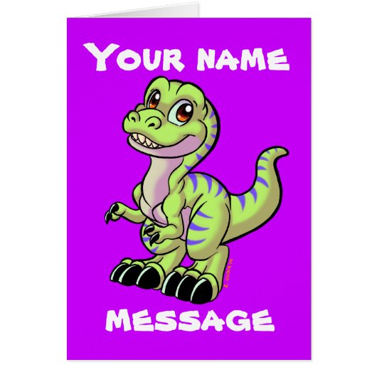 Baby Rex custom Cards (Front)
