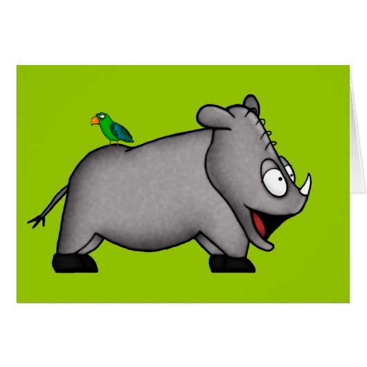 Baby Rhino Cards (Front Horizontal)