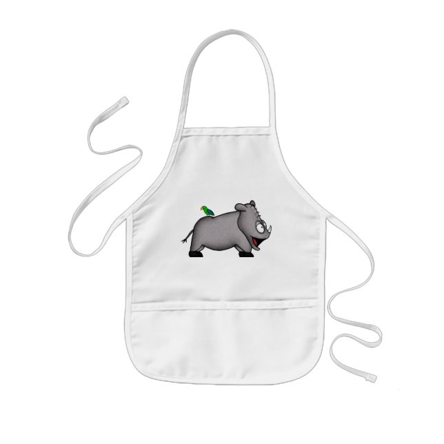 Baby Rhino Kids' Apron (Front)