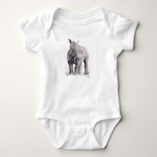 Baby Rhino Rumpoceros Bodysuit