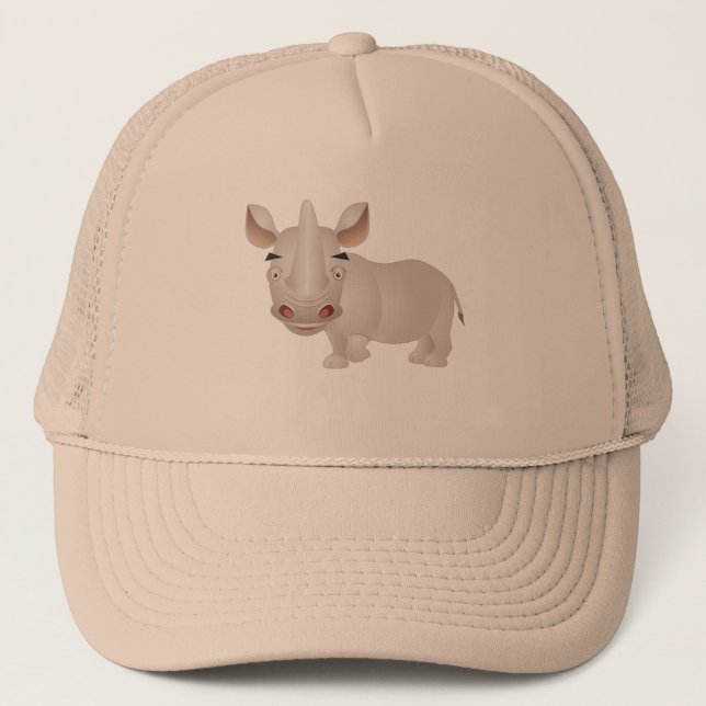 Baby Rhino Trucker Hat (Front)