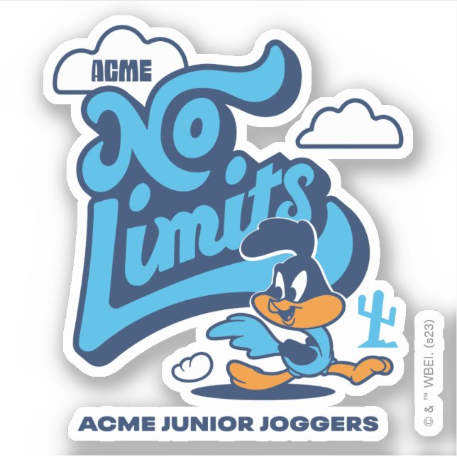 Baby ROAD RUNNER™ - No Limits Sticker (Front)