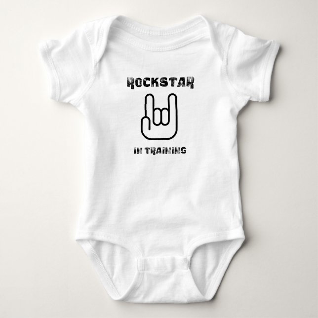 Baby Rockstar Bodysuit (Front)