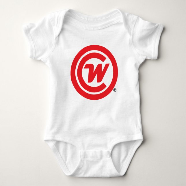 Baby Romper - CLUBWAKA Logo Icon (Front)