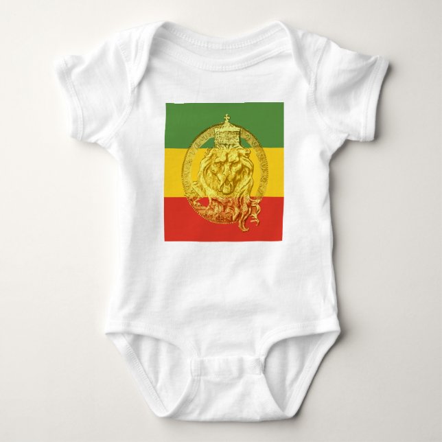 Baby Romper Lion of Judah Design (Front)