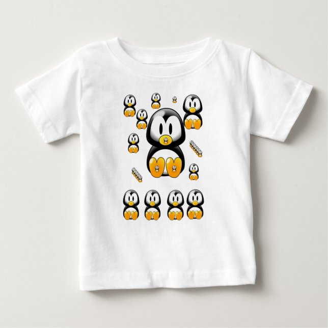 Baby Romper Penguin (Front)
