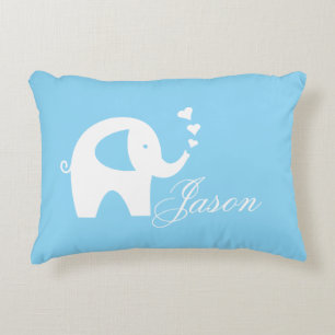 Baby room decoration pillow with cute elephant