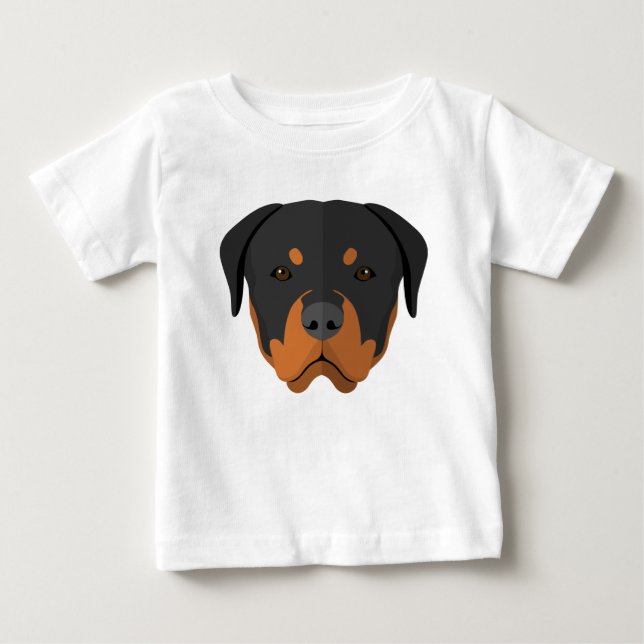 Baby Rottweiler Baby T-Shirt (Front)
