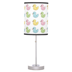 Baby Rubber Duckies colored Table Lamp