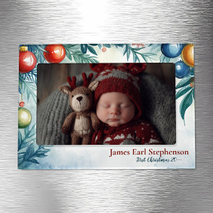 Baby’s First Christmas Magnetic 5x7 Photo Frame