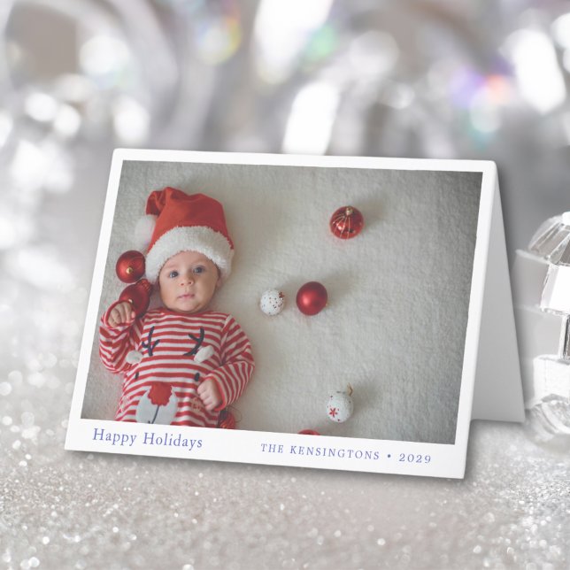 Baby’s First Christmas Personalized Family Card (Baby’s First Christmas Personalized Family Card)