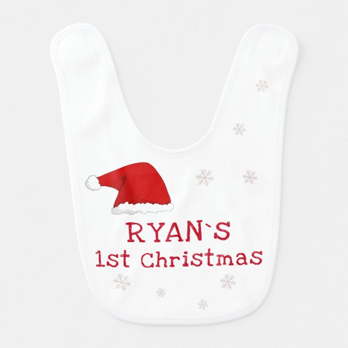 1st christmas bib