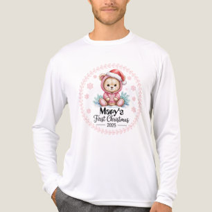 Baby’s First Christmas Tee for Men –Editable