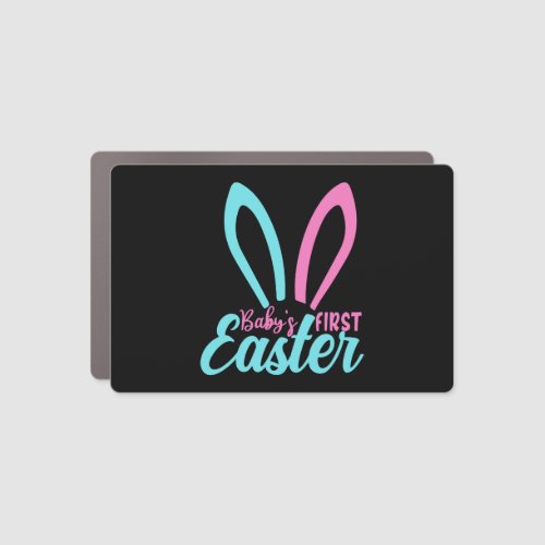 baby s first easter car magnet