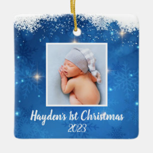  Baby’s First - Personalized Christmas Ornament 