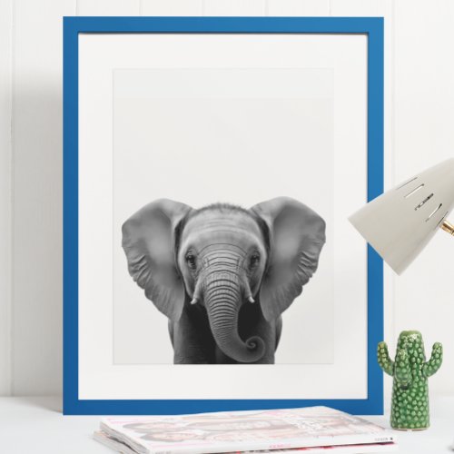 Baby Safari African Jungle Animals Elephant  Poster