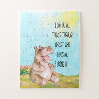 Baby Safari/Hippo Kids/Playroom Jigsaw Puzzle