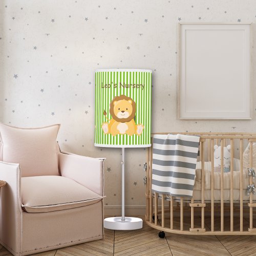 Baby Safari LionNursery Table Lamp