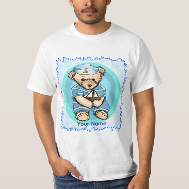 Baby Sailor Bear T-Shirt (Front)