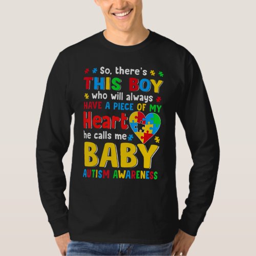Baby Saurus Autism Awareness 1 T_Shirt