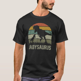 Baby Saurus T Rex Dinosaur Babysaurus Family Match T-Shirt