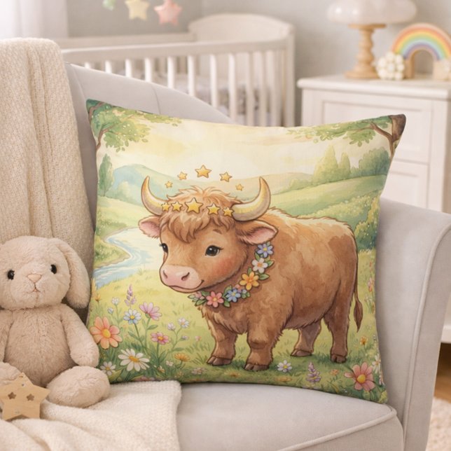 Baby Scorpio Zodiac Nursery Kids Throw Pillow (Creator Uploaded)