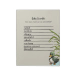 Baby Scrabble Game Notepad of 40