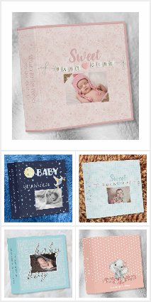 Baby Scrapbook Albums