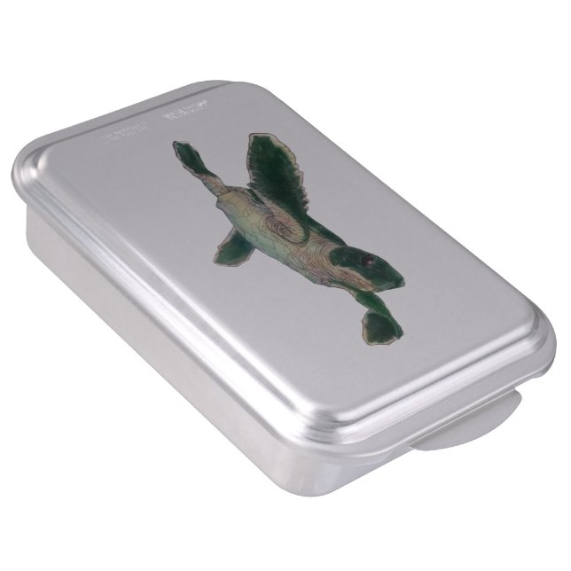 Baby Sea Turtle Cake Pan (Side)
