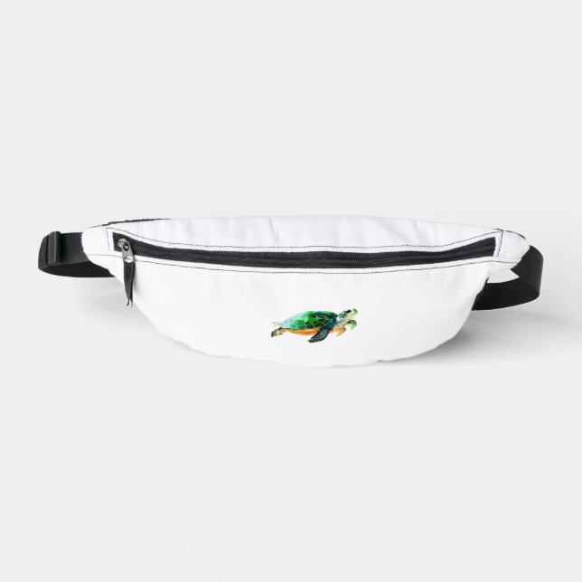 Baby Sea Turtle Moving Toward the Sea Fanny Pack (Front)