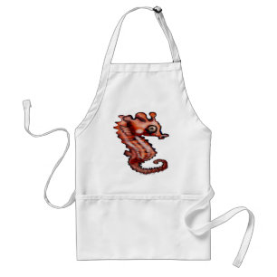 Baby Seahorse Adult Apron