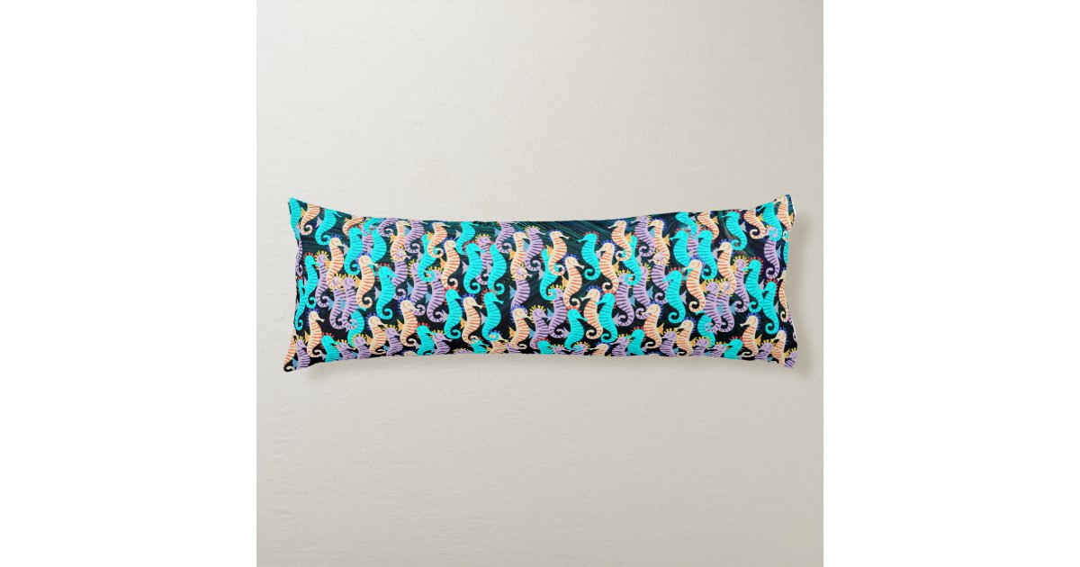 Baby Seahorse Bodypillow Body Pillow Zazzle Com
