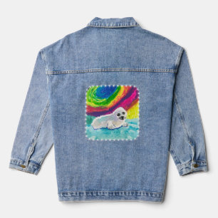 Baby Seal "Art by Kids" Denim Jacket