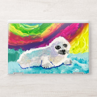 Baby Seal "Art by Kids" HP Laptop Skin