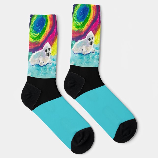 Baby Seal Crew Socks (Right)