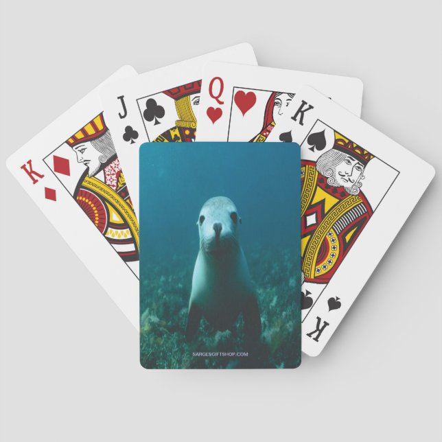 BABY SEAL POKER CARDS (Back)