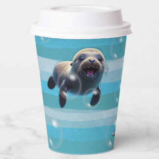 Baby Seals Party Paper Cup